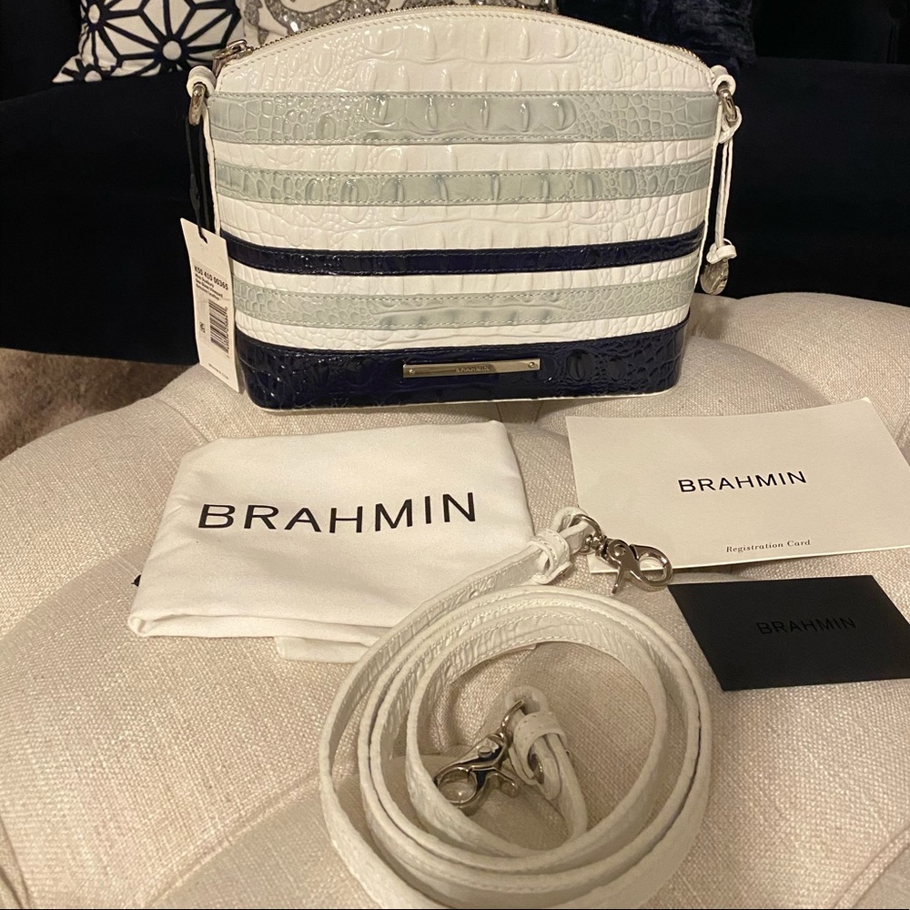 ✨SOLD✨SALE✨BRAHMIN NWT! RARE MELBOURNE LEATHER BAG - Picture 1 of 14